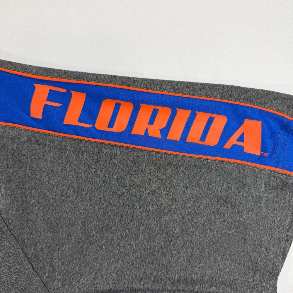 Colosseum Florida Gators Mens XL Polo Shirt Grey Short Sleeve NCAA Fan Gear - Picture 8 of 9